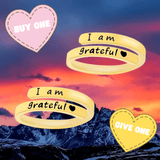 Buy One, Give One - Adjustable Affirmation Rings - 14k Gold Ring