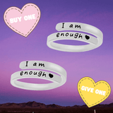 Buy One, Give One - Adjustable Affirmation Rings - Sterling Silver