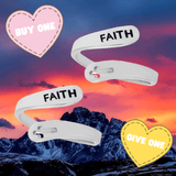 Buy One, Give One - Adjustable Affirmation Rings - Sterling Silver