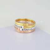 Adjustable Pet Name Ring