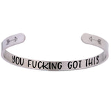 Inspirational Cuff Bracelets