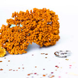 i am grounded heart silver ring flower