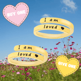 Buy One, Give One - Adjustable Affirmation Rings - 14k Gold Ring