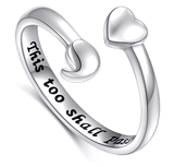 this too shall pass open ring heart