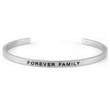 forever family silver bracelet