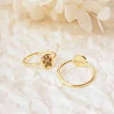 Custom Paw Print Ring (18k Gold Plated)